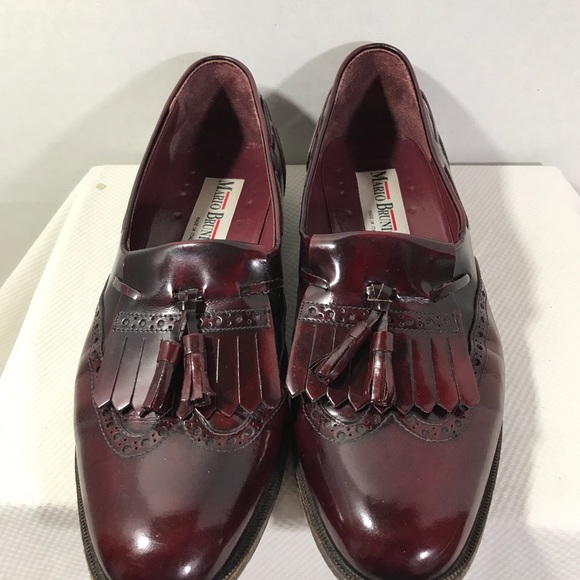 Mario Bruni Mens Sz 10.5 Loafers #A58 - Picture 2 of 7